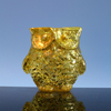  Glass candle holder