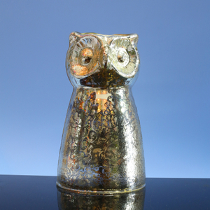  Glass candle holder