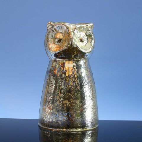  Glass candle holder