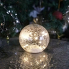 Crackle Globe with LED