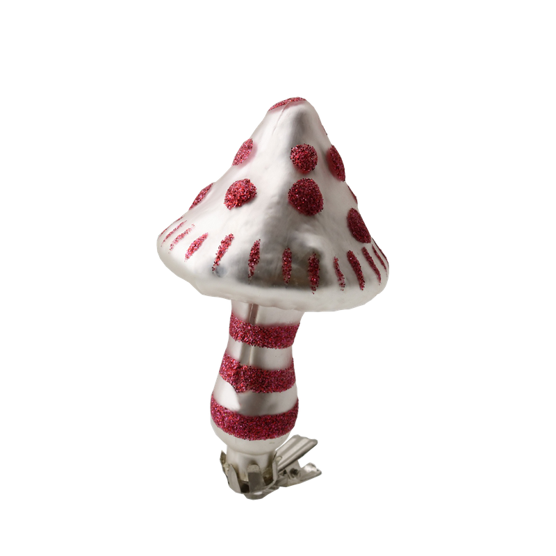  Hanging Glass mushroom for Christmas Decoration