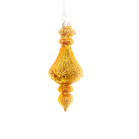  Gold Glass Christmas Decoration