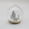  Glass Ornaments with tree Decoration for Wedding Party Glass Hanging Ball 