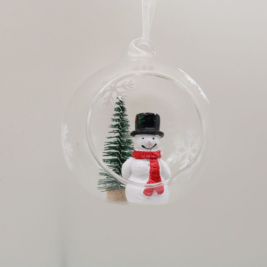  Glass ball Ornaments Decoration for Party Glass Hanging Ball