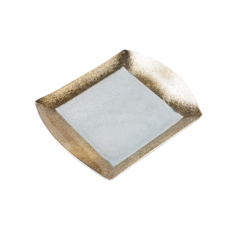 Glass Tablewares Glass Plate Decoration for Party 