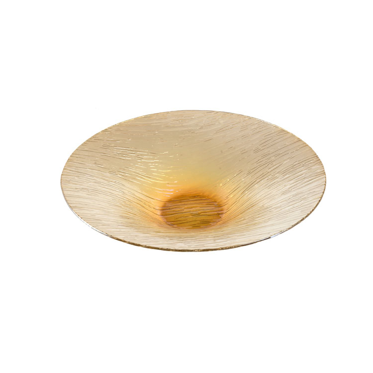 Glass Tablewares Glass Plate Decoration for Party 