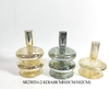 Candlestick Holders, Glass Taper Candle Holders, Candle Holders for Table Centerpiece, Decorative Candlestick Holder for Wedding, Dinning, Party