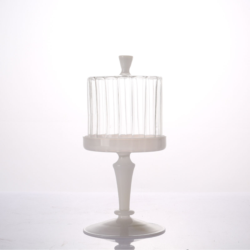 Glass Cake And Candy Jar for Decoration