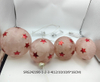 LED Glass Tree Ornaments Decoration for Party Led Glass Hanging Ball