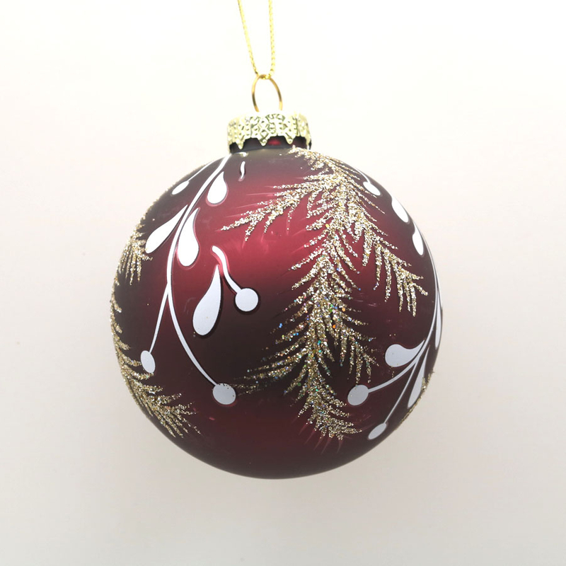  Glass ball Ornaments Decoration for Party Glass Hanging Ball