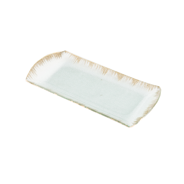 Glass Tablewares Glass Plate Decoration for Party 