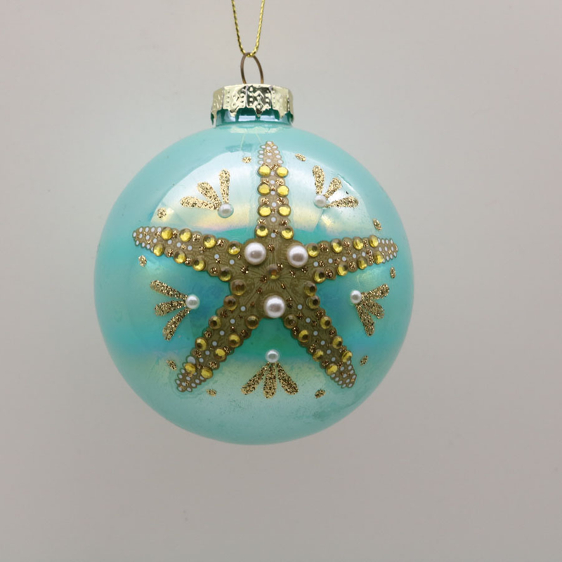  Glass ball Ornaments Decoration for Party Glass Hanging Ball