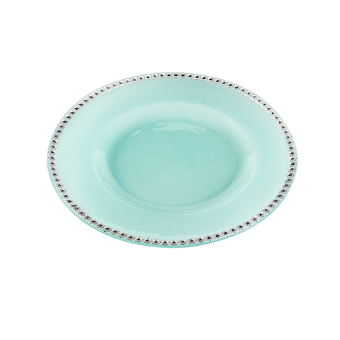 Glass Tablewares Glass Plate Decoration for Party 