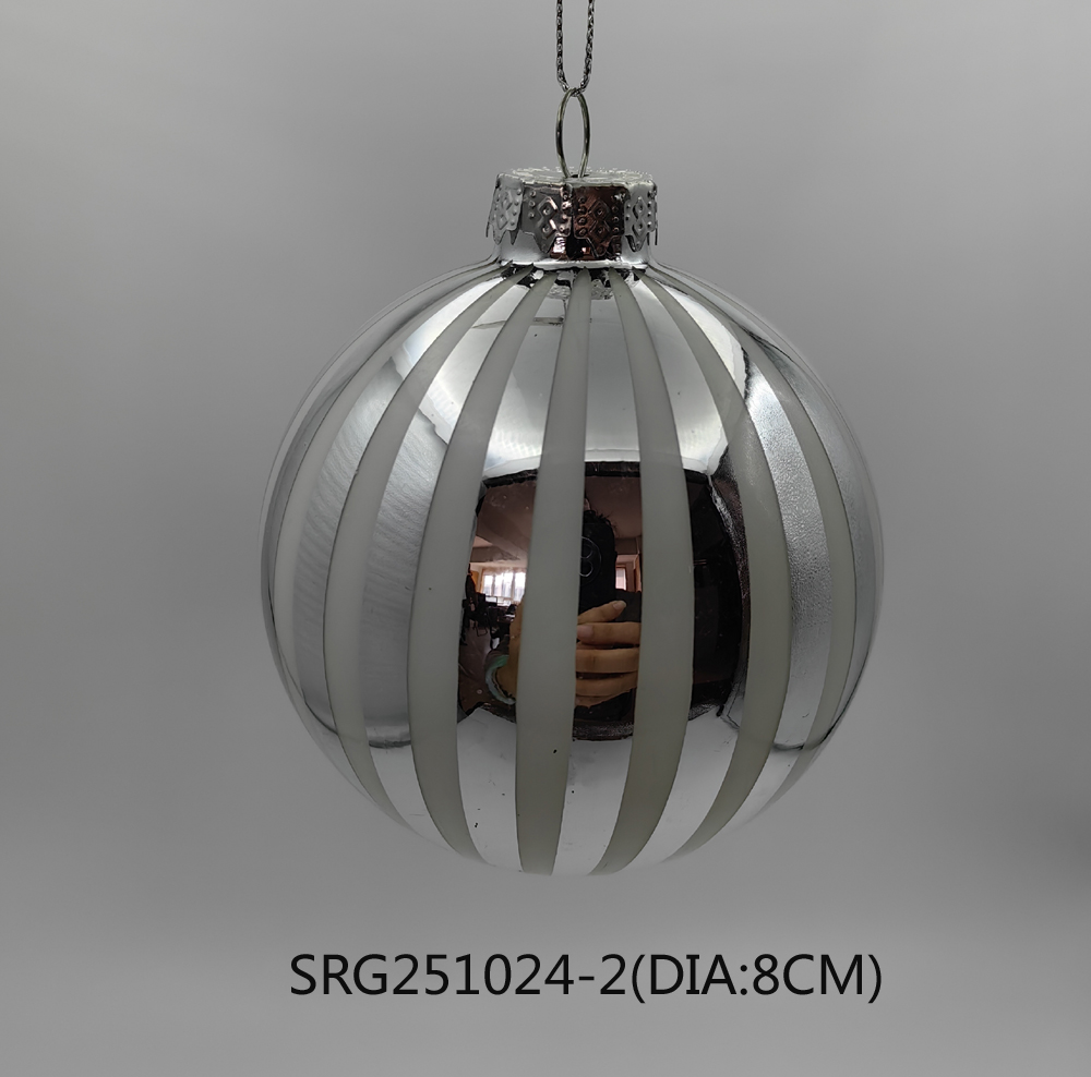  Glass ball Ornaments Decoration for Party Glass Hanging Ball