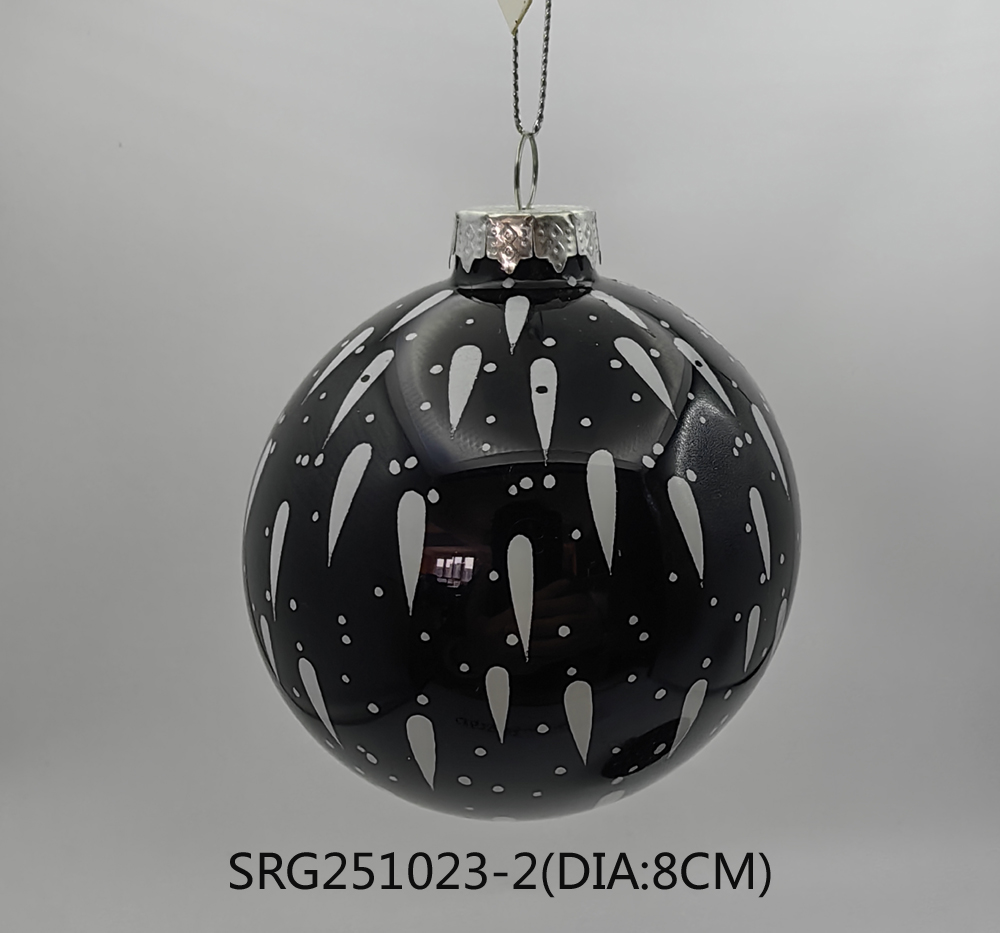  Glass ball Ornaments Decoration for Party Glass Hanging Ball