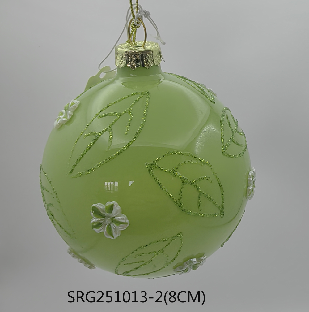 Glass ball Ornaments Decoration for Party Glass Hanging Ball