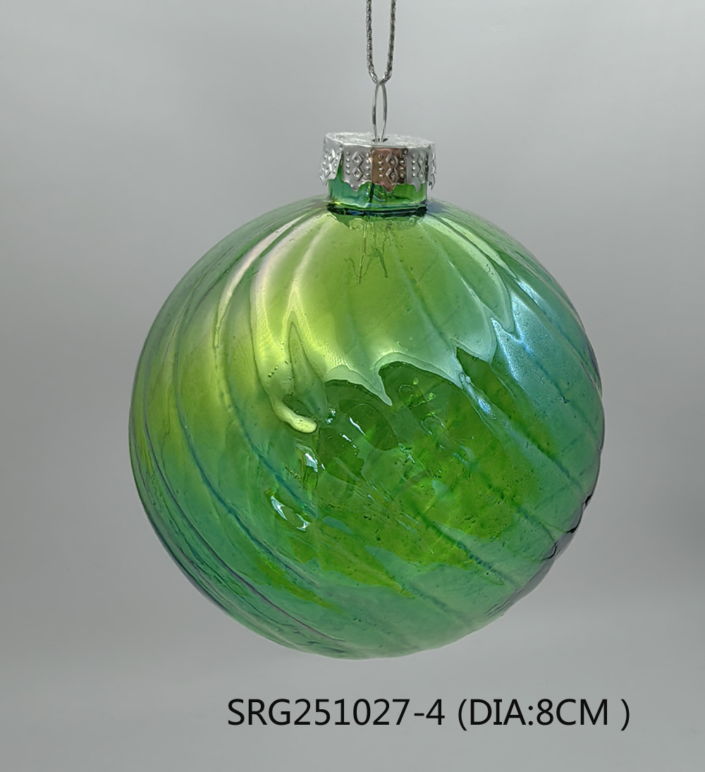  Glass ball Ornaments Decoration for Party Glass Hanging Ball