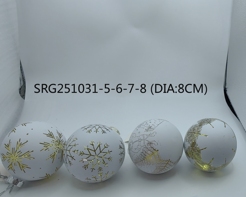  Glass ball Ornaments Decoration for Party Glass Hanging Ball