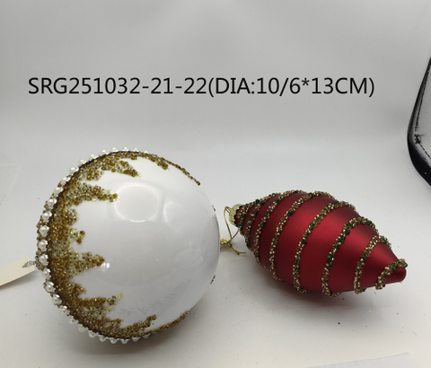  Glass ball Ornaments Decoration for Party Glass Hanging Ball