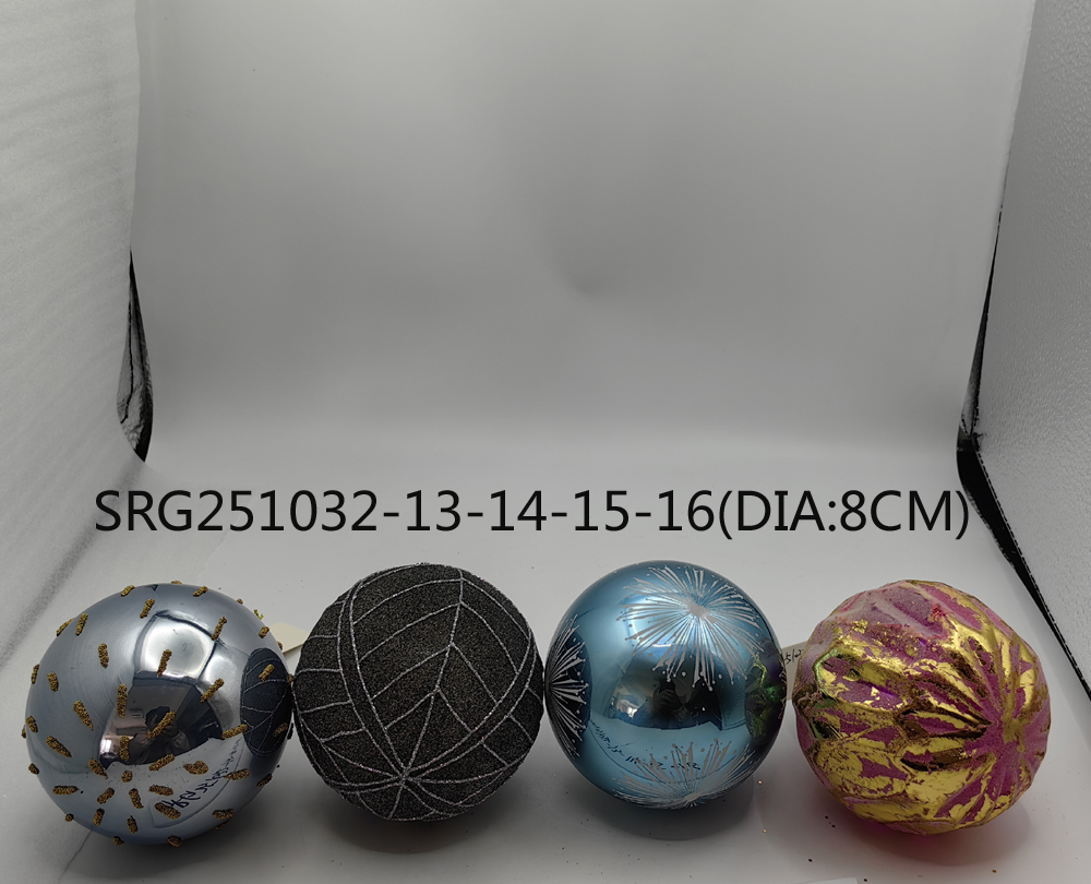  Glass ball Ornaments Decoration for Party Glass Hanging Ball