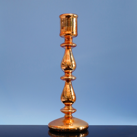  Glass candle holder