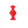  Hanging Glass Christmas Ornament 