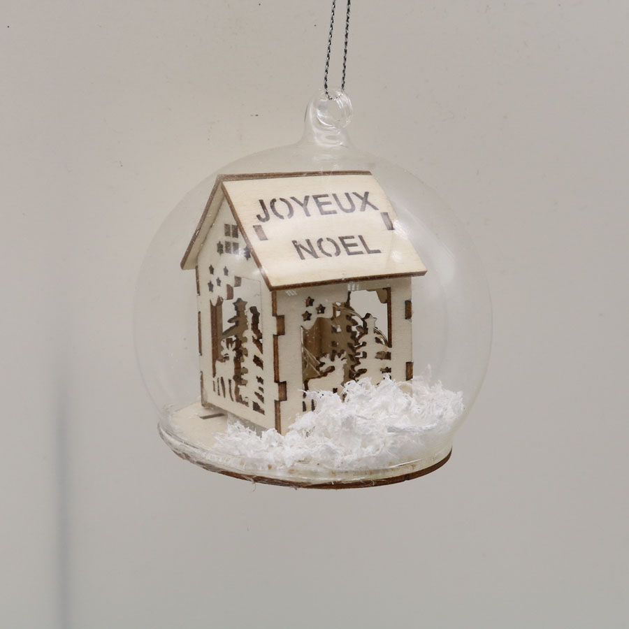  Glass LED Home Ornaments Decoration for Party Led Glass Hanging Ball
