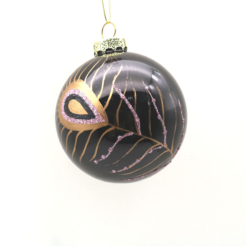 Glass ball Ornaments Decoration for Party Glass Hanging Ball