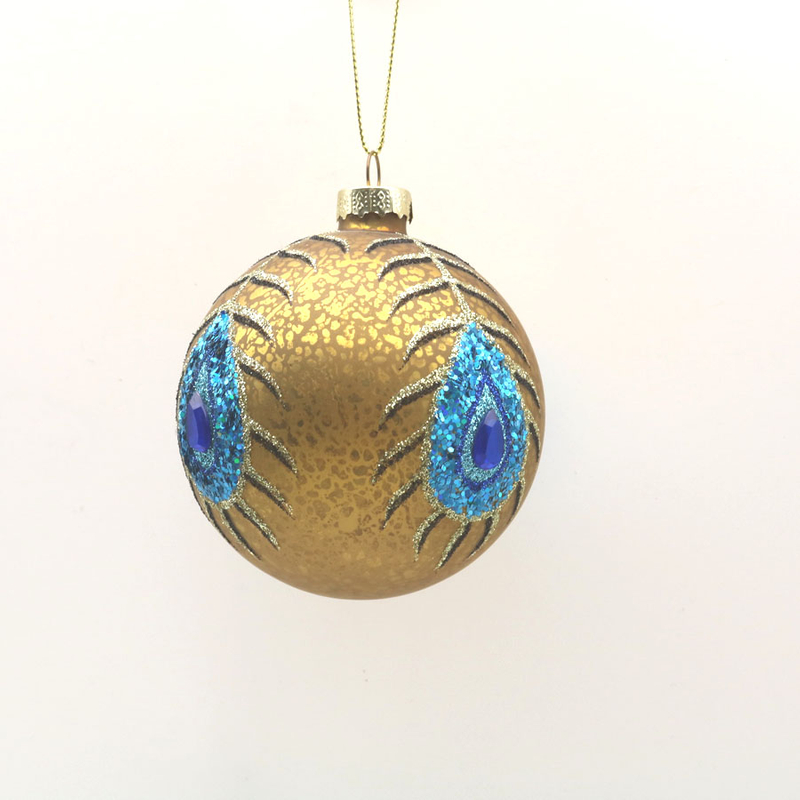  Glass ball Ornaments Decoration for Party Glass Hanging Ball