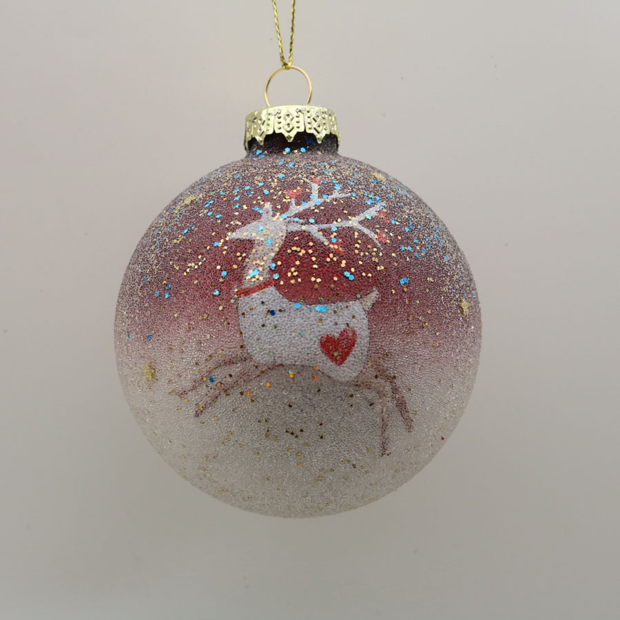  Glass ball Ornaments Decoration for Party Glass Hanging Ball