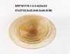 Glass Tablewares Glass Plate Decoration for Party 