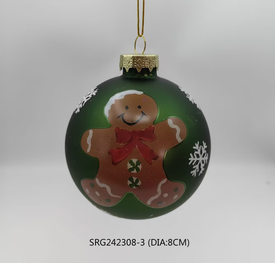 Glass Disco Ball Christmas Decorations Glass Hanging Ball for Home or Party Use