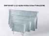 Glass Tablewares Glass Plate Decoration for Party 