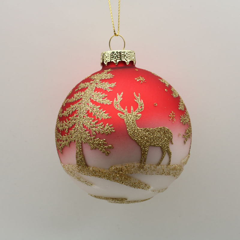  Glass ball Ornaments Decoration for Party Glass Hanging Ball