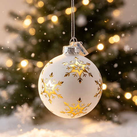 Glass Christmas ball for Party Decoration