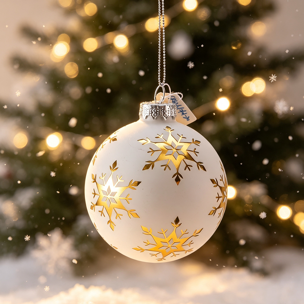 Glass Christmas ball for Party Decoration