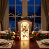 GLASS LED ORNAMENTS