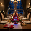 GLASS LED ORNAMENTS