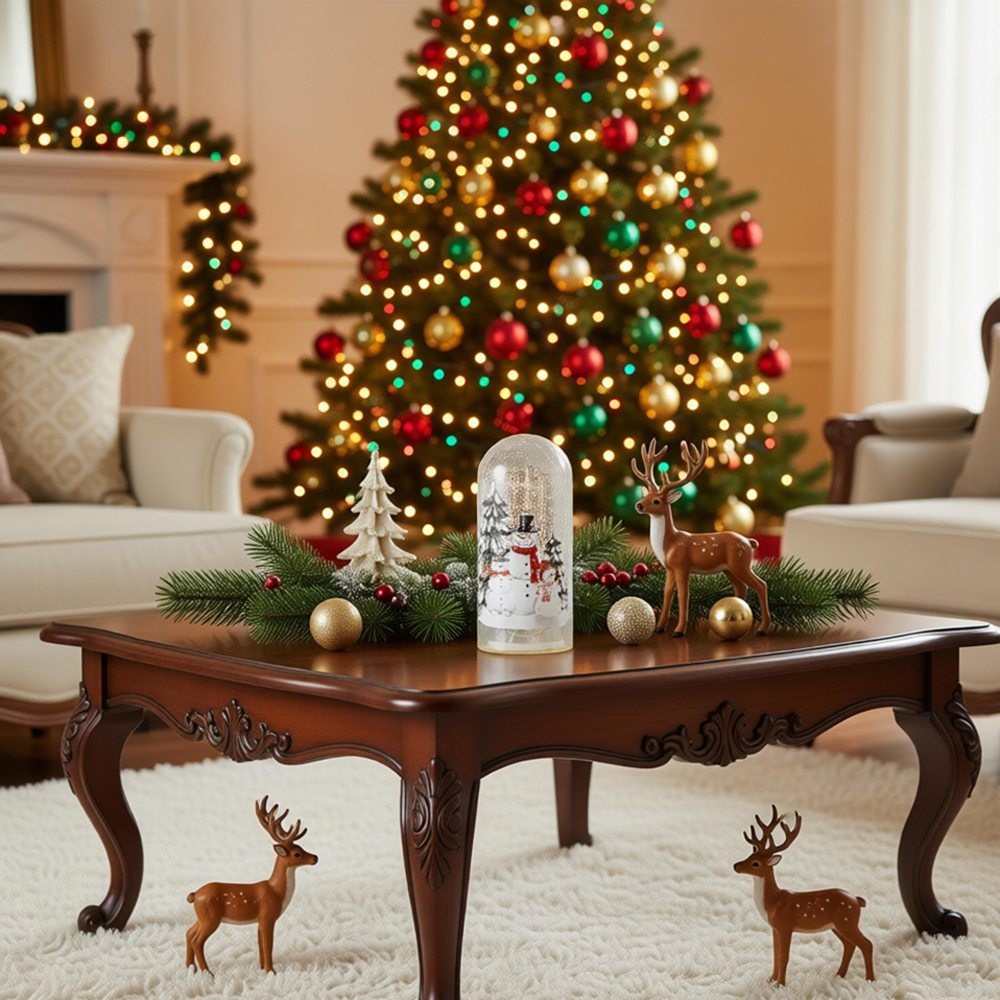 GLASS LED ORNAMENTS