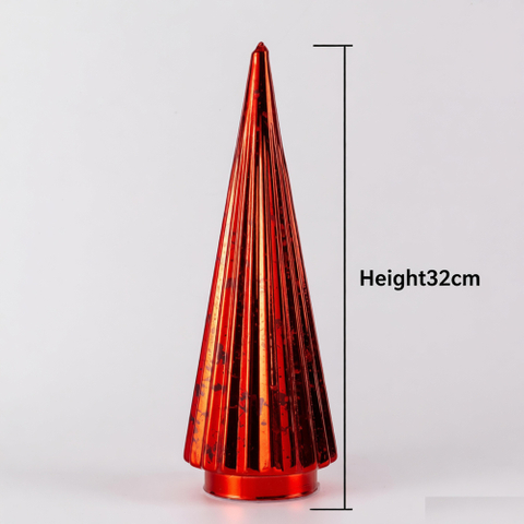 GLASS LED ORNAMENTS