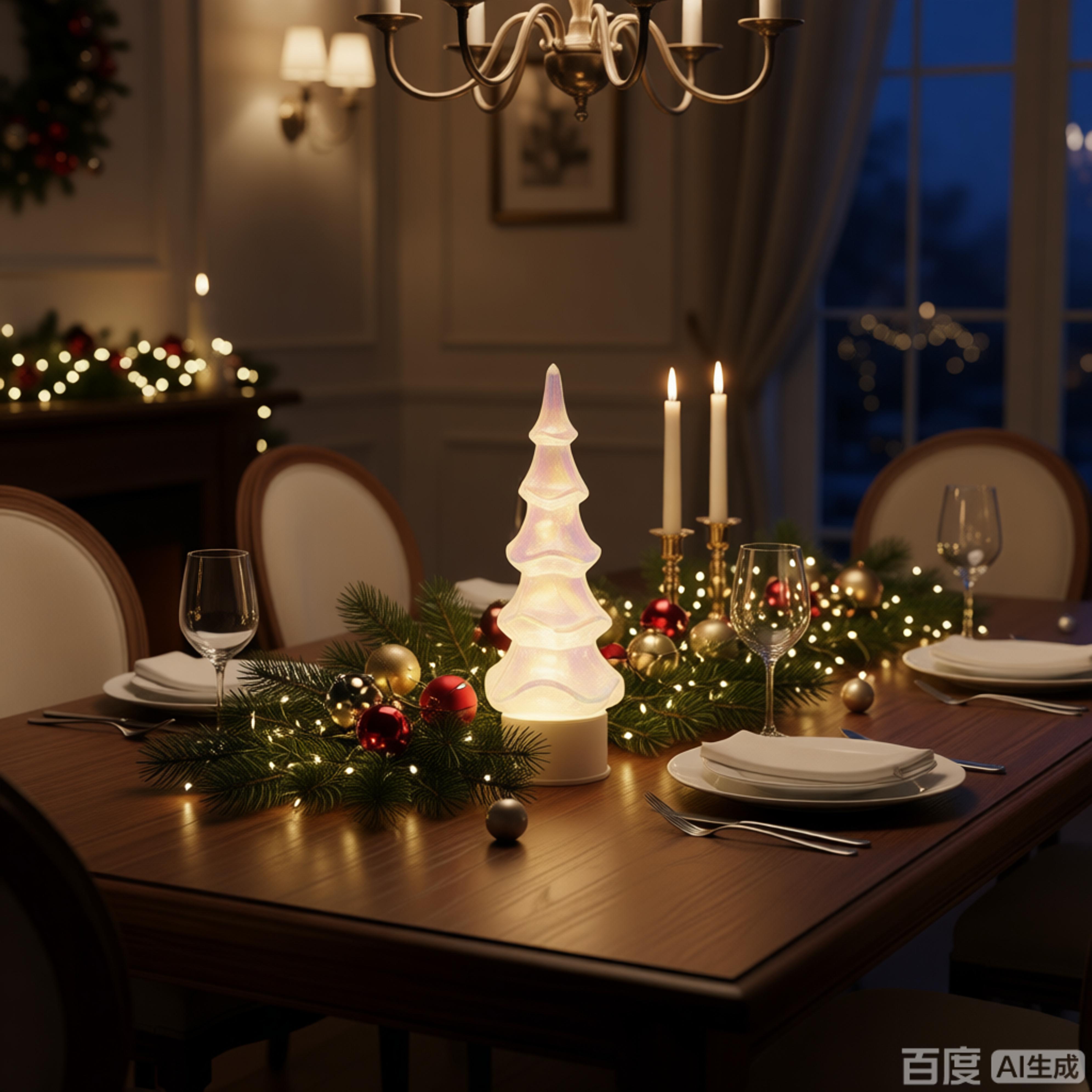 GLASS LED TREE