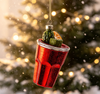 Glass Hanging Ornaments for Party Decoration