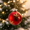 Glass Christmas ball for Party Decoration