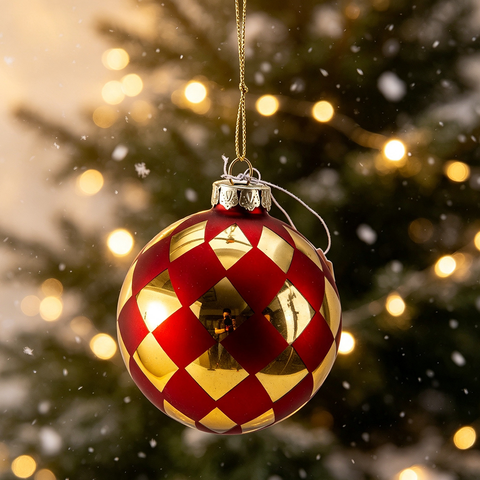 Glass Christmas ball for Party Decoration