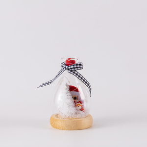 GLASS BALL WITH TREE