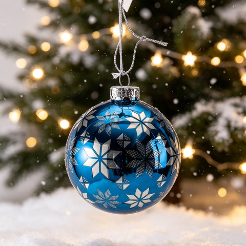 Glass Christmas ball for Party Decoration