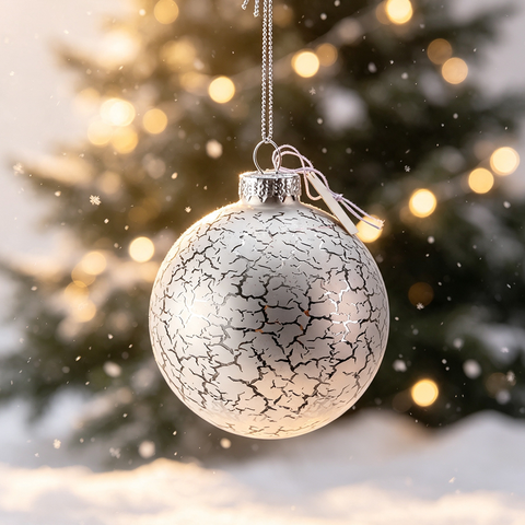 Glass Christmas ball for Party Decoration
