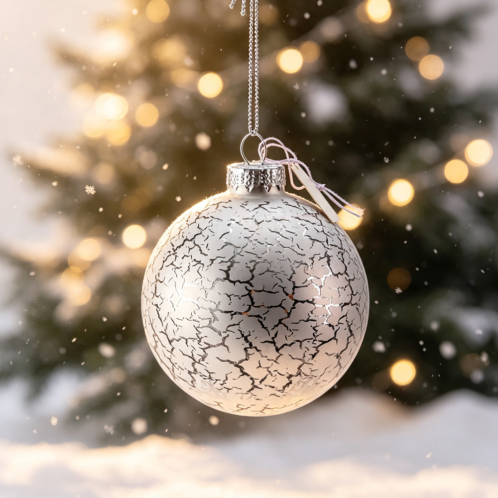 Glass Christmas ball for Party Decoration