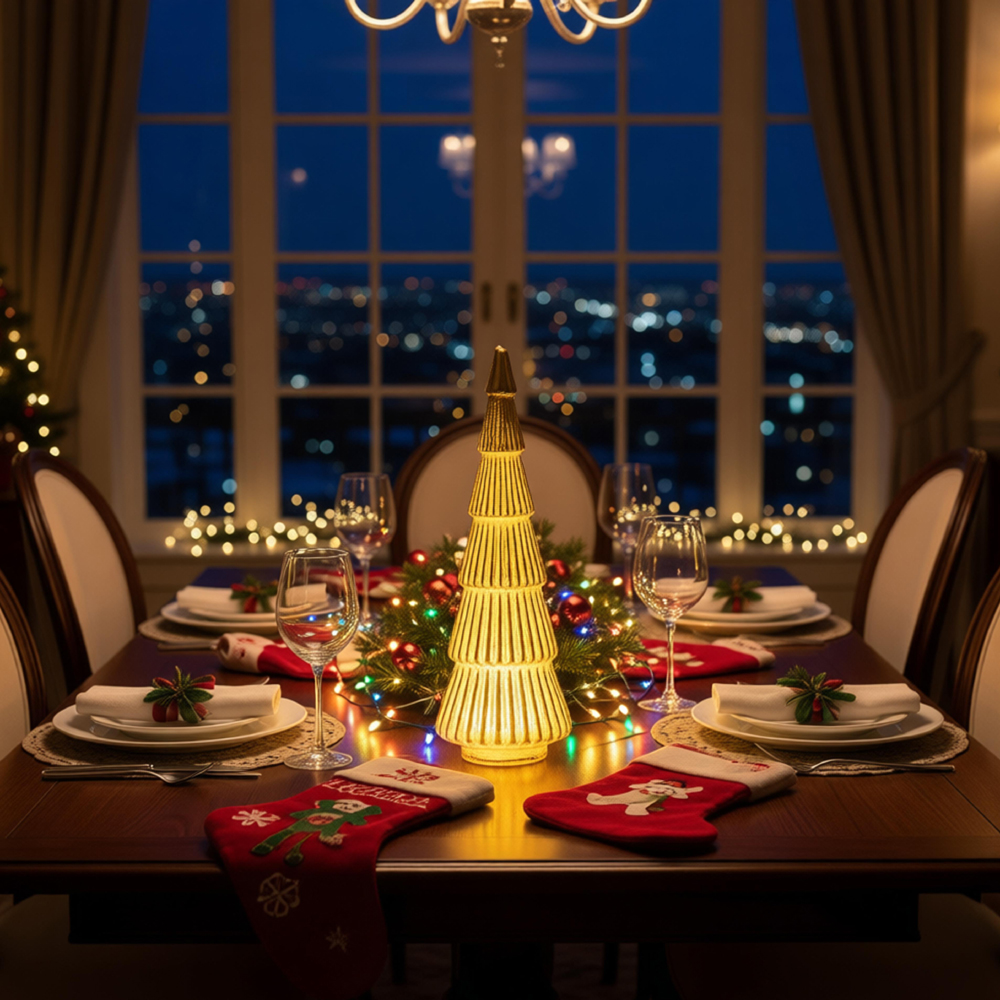 GLASS LED TREE