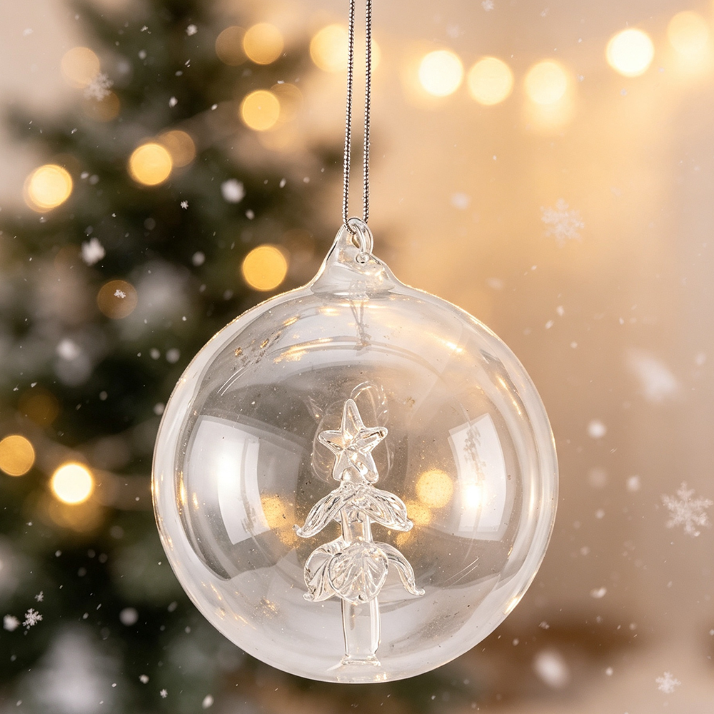 Glass Ornaments for Party Decoration